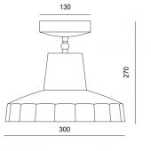 mennyezeti lampa kek keramia lampatest modern design vilagitas etterem kavezo nyaralo nappali haloszoba loft country stilus formavivendi lakberendezes.jpg
